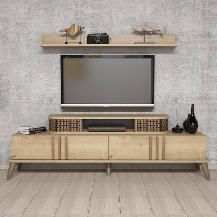 Hanah Home Mueble de TV Eylül - Oak